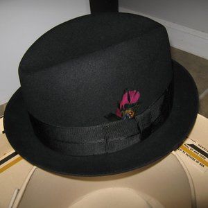 Men's Vintage Mallory Fedora Hat - From The "Sam Snead" selection - Original BOX